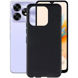 for Umidigi A15C Case, Black Shockproof Bumper Sleeves, 360 Drop Protection Shell Full Body Ultra-Thin Soft Silicone Cover for Umidigi A15C (6.70") - Black