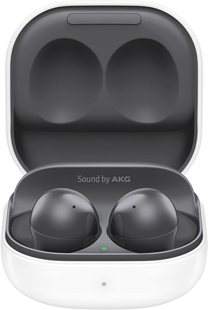 SAMSUNG Galaxy Buds 2 True Wireless Bluetooth Earbuds, Noise Cancelling, Comfort Fit In Ear, Auto Switch Audio, Long Battery Life, Touch Control, Graphite SAMSUNG Galaxy Buds 2 True Wireless Bluetooth Earbuds, Noise Cancelling, Comfort Fit In Ear, Auto Switch Audio, Long Battery Life, Touch Control, Graphite