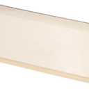 Acrylic Serving Tray with Handles - Multi-Use Plastic Tray for Party, Kitchen & Bathroom - Decorative Valet Tray for Ottoman, Dessert & Coffee Table (Amber)