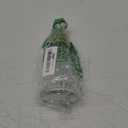 TIWPAJS Glass Coffee Syrup Dispenser 10oz, Syrup Bottles with Ribbed Design, Gold Syrup Pump, Coffee Bar Accessories, Honey Dispenser