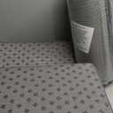 40D Density Foam Dog Ramp for Stairs Suits for Small Dogs Cats, Pet Steps Stairs for Staircase Stairs with Anti-Slip Bottom and Self-Sticky Pads to Fix(6Pack, Gray)