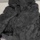 FashGudim Terry Cloth Robes for Men Big and Tall Short Men's Kimono Robe Super Absorbent Spa Bathrobe Calf Length With Pockets XL