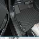 MAXLINER Custom Fit Floor Mats 2 Row Liner Set Compatible with 2017-2022 Honda CR-V