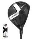 XINGGM XF02 Golf Fairway Wood-Premium Golf Club 3 Wood/ 2 Wood RH, High-MOI&Low CG Sole, Master The Fairway Wood with Ease (Graphite, 3 Wood, 2 Wood, Stiff, Right)