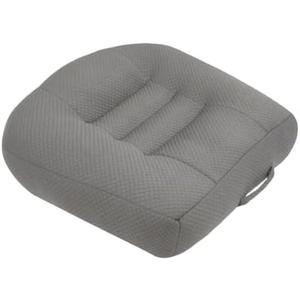 SEAHOME Car Booster Seat Cushion Heightening Height Boost Mat,Breathable Mesh Portable Car Seat Pad Fatigue Relief Suitable for Trucks,Cars,SUVs,Office Chairs,Wheelchairs (Grey)