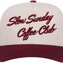 Trucker Hats Women Men Baseball Cap Adjustable Embroidered Vintage Canvas Snapback Hat