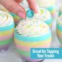 2 x Colorful Chocolate Candy Cane - 4 Canes of Candy for Party Favors, Gifts, Buffets, Everyday Snacking, and Seasonal Treats for Kids and Adults (4-Wands) (EXP 01/01/26)