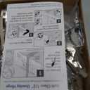 20 Pack Soft Close Cabinet Door Hinges for 1/2" Partial Overlay Cupboard, 100 Degree Opening Angel, Stainless Concealed Kitchen Cabinet Hinges with Mounting Screws and Manual