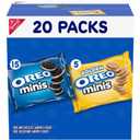 OREO Mini Mix Sandwich Cookies Variety Pack, 20 Snack Packs, 01JUN26