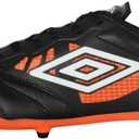 Umbro Mens Tocco 4 Premier Fg (8.5, Black/White/Orange)