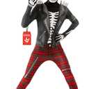 Morphsuits Kids Skeleton Bodysuit - Punk Skeleton Costume for Boys (Large)