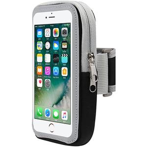 Running Phone Holder Sports Armband Cell Phone Arm Band Bag Case for Google Pixel 8 8a Pixel 7a 7 6 5 iPhone 15 14 13 12 11 Pro Max 16 Plus Galaxy S24 Plus S23 FE S22 S21 S20 A15 A25 A35 A55 (Black)