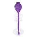 Dark Purple Long Braided Cosplay Wig, Heat Resistant Anime Hair