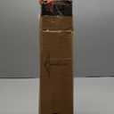 9FT Patio Umbrella with Solar Lights,Outdoor Market Umbrella with Tilt and Crank, LED Lighted Table Umbrella for Garden,Deck,Backyard,Pool,Beach (Red)