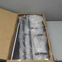 aboxoo Ladder Shelf Open 5-Tier Bookshelf Wall-Mounted Black Wood Bookcase Storage Rack Open Industrial Modern Plant Stand Utility Organizer Bookcase Metal Frame Furniture Office Bedroom (1PC)