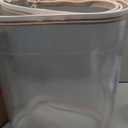 Stuffed Animal Storage Tube,Stuff Animal Organizer,Stuffed Animal Zoo Storage ,Stuffed Animal Zoo Storage, PET Transparent Bucket with Zipper for Kids (Pink)