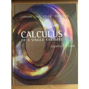Calculus of a Single Variable