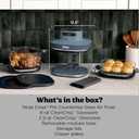 Ninja Crispi Pro Glass Air Fryer, 6-in-1, Cyberspace, AS101CY, 6 Cup