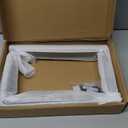 Heavy Duty Shelf Brackets Floating L Shelf Bracket, Brackets for Shelves, L 10" x H 6" x W1.5 Wall Shelf Brackets for DIY, Suitable for Study, Kitchen, Living Room, Bathroom (Black, 4 Pack)