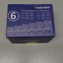 Clipper Guards for Wahl 10 12 14 16 18 20 Hair Clipper Guards 6pcs Extra Long Clipper Guard Attachments 2.5 Inch Clipper Guides Multiple Sizes Universal 2.5", 2.25", 2", 1.75", 1.5", 1.25" (Black)