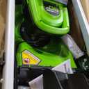 Greenworks 60V 21" Brushless (Push) Cordless Lawn Mower, 5.0Ah Battery (1/2 Acre, Rapid Charger, 4-in-1, LED Lights, IPX4)