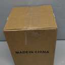 1 Pack Clear Seeded Glass Lamp Shade Replacement - 5.11"H x 3.94"D, High Transmittance Cylinder Shade for Pendant Lights, Chandelier Wall Sconces