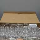 Brightown Smart Christmas Snowflake Lights, 36ft 288LED with 24 Drops Outdoor Icicle Lights with Music Sync & APP Control, Waterproof Connectable, 80+ Scene Modes for Roof, Yard, Window, Patio