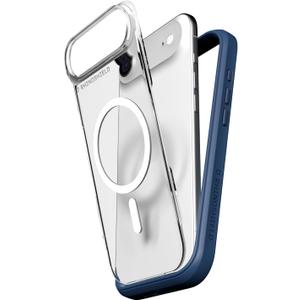 RhinoShield Phone Case Compatible with MagSafe for iPhone Air | Mod NX - Modular Protective Bumper Case with Backplate, Superior Magnetic, Military Grade Drop Protection - Navy Blue