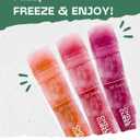 200 Disposable Popsicle Mold Bags - Easy Fill & Zip Seal, Popsicle Sleeves Bags for DIY Frozen Treats, Parties & More - BPA-Free