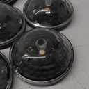 Nupostai 8 Pack Solar Pathway Lights, Multicolor & Warm White LED, IP67 Waterproof, Outdoor Garden Yard Lawn Landscape Decorative