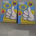 Easter Basket Stuffers Gifts for Teens Boys Girls Kids Cell Phone Stand: UPGRADE Adjustable Thumbs Up Lazy Phone Holder for Desk Cool Gadgets for Men Women Adults Husband Him Fun Birthday Easter Gifts (Black & White)