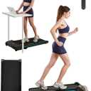 Treadmill with Auto Incline Walking Pad Underdesk for Home Office Potable Compact Running Machine Jogging Caminadora para Casa Up to 13% 6 Levels with Remote Control Indoor Fitness Black