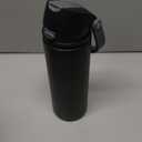 24 oz Insulated Water Bottle for Sports: Meoky Stainless Steel Water Bottle with 2-in-1 Straw and Spout Lid - Leak Proof, Cold for 24 Hours, Fits in Car Cup Holder, BPA-Free for Travel Gym, Night