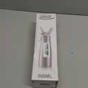 Whipped Cream Dispenser 500ml  1 Pint Heavy-Duty Aluminum Cream Canister with 3 Nozzles & Cleaning Brush  Leak-Proof Whip Cream Maker for Desserts, Toppings, N2O Charger not Included