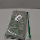 Pillow Protectors/Cases Standard Size with Zipper 2 Pack Olive Green Color