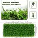 48"x120"(40 SQFT), Artificial Greenery Grass Wall Backdrop UV-Anti