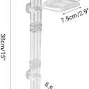 Shrimp Feeding Dish Set,Assembled Fish Shrimp Feeder Tube with Feeding Ring,Cleaning Brush for Fish Tank Fish Shrimp Crab