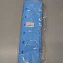 Silicone Bathtub Mat Non Slip, 35x16 Inch, Acupressure mat Square Machine Washable Bathmats for Bathtub with Drain Holes and Suction Cup, Easy to Clean, for Bath Tub, Kitchen and ShowerBlue