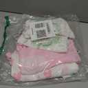 Organic Baby Swaddle Sleep Sacks, 4-Pack Swaddles for Newborns Baby Essentials, Infant 0-3 Months, 100% Cotton Soft & Snug Adjustable Wrap Nursery Swaddling Blankets Improves Sleep (Pink Floral Love)