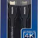 Philips High-Speed HDMI Cable, 6 ft