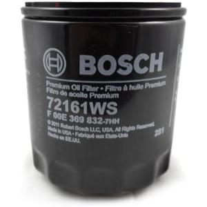BOSCH 72161WS Workshop Engine Oil Filter - Compatible with Select Chrysler, Dodge, Ford, Jeep, Lexus, Lincoln, Mazda, Mercury, Suzuki, Toyota, Volkswagen