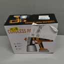 Cordless Paint Sprayer for Dewalt 20V MAX Battery, HVLP Spray Paint Gun with Brushless Motor and 4 Copper Nozzles & 3 Spray Patterns (Battery Not Included)
