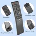 BN59-01220E RMCTPJ1AP2 Remote Control Compatible with Samsung HUB 4K Curved TV UN55JU6700F UA55JS8000W UA55JS9000W Replacement Controller BN59-01220A BN59-01220G (No Voice & Touch Pad Function)