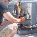 3 x 40+5uF 40/5 MFD 6% 370V/440V CBB65B AC Capacitor, Dual Run Round Capacitor Replacement for HVAC Motor Start, Fan Start, Heat Pump, Condenser Straight Cool