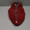 Smiry Soft Chenille Bathroom Toilet Lid Cover, Machine Washable Covers, 17.5x15, Fits Most Round, Elongated and Oblong Lids, Accessories Decor, Burgundy