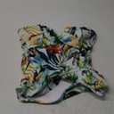 RELELCIGA Womens Tankini Top V Neck Ruched Tummy Control Bathing Suit Top (X-Large, Leaf Print)