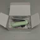 Mini Bag Sealer, USB Rechargeable Chip Bag Sealer Heat Seal, 2 In 1 Bag Sealer Heat Seal with Cutter, Portable Bag Resealer for Plastic Bags Snacks & Food Storage (Green)