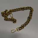 Errienpin DIY Chunky Purse Chain Handles- Short Strap Replacement for Handbag/Shoulder Bags, 23 Inches Long(Brass) (Bronze)