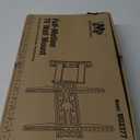 Mounting Dream TV Wall Mount Swivel and Tilt for Most 26-55 Inch TV, TV Mount Perfect Center Design, Full Motion TV Mount Bracket with Articulation, up to VESA 400x400mm, 60 lbs, MD2377