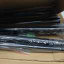 6 Pack 10 ft Heavy Duty Metal String Light Poles Adjustable Outdoor Lighting Stand for Patio,Backyard,Garden,Party & Wedding Rustproof & Sturdy with Hooks